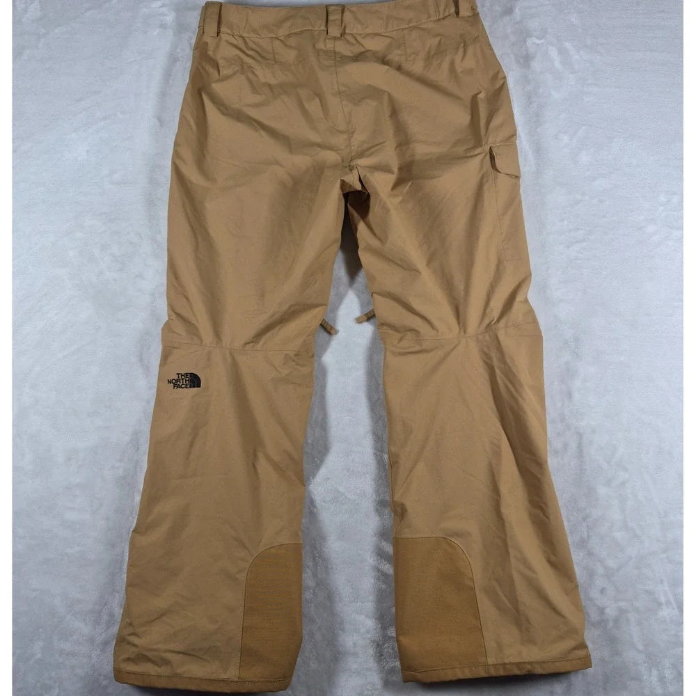The North Face Freedom Snow Pants Men's Large Beige Ski Snowboard DryVent Winter